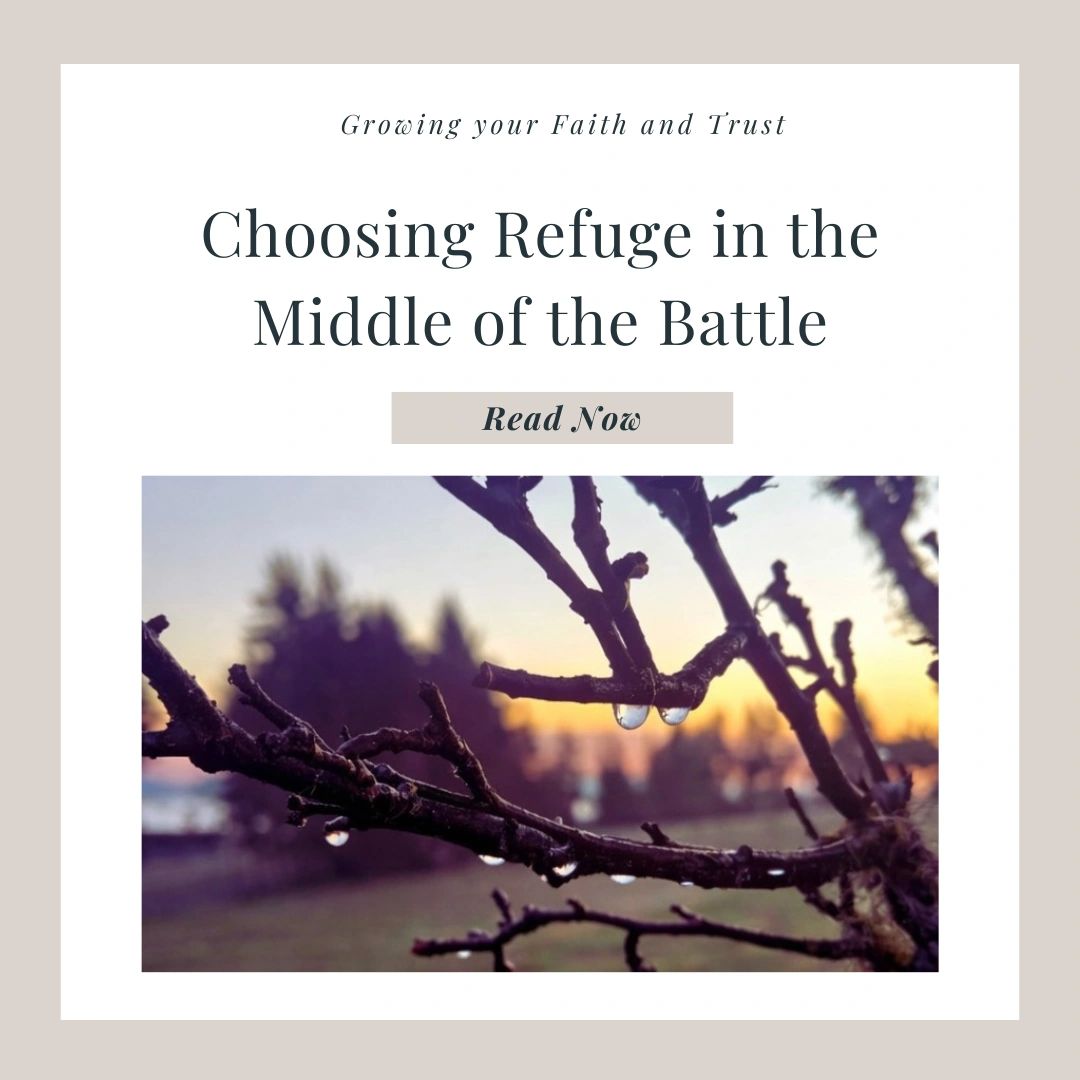 Choosing Refuge in the Middle of the Battle
