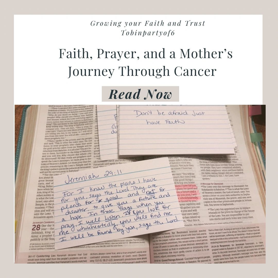 When a brain tumor diagnosis changed our lives, fear threatened to consume me. Through prayer walks, Scripture, faith, and the love of friends who stepped into the trenches with us, God met me in the hardest season of my life.