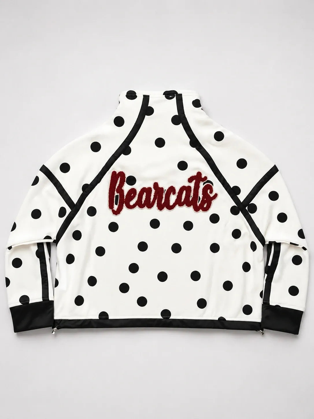 Black & White Polka Dot Game Day Pullover