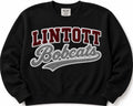 Lintott Bobcats Lane Seven Crewneck in Black