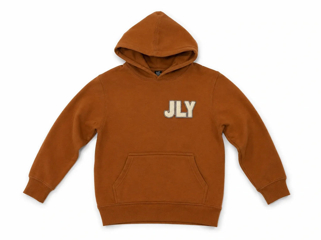 Youth Jesus Loves You Camel Hoodie | Christian Kids Hoodie