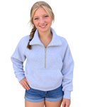 Grey Dove Half Scuba Zip Scuba Sweater