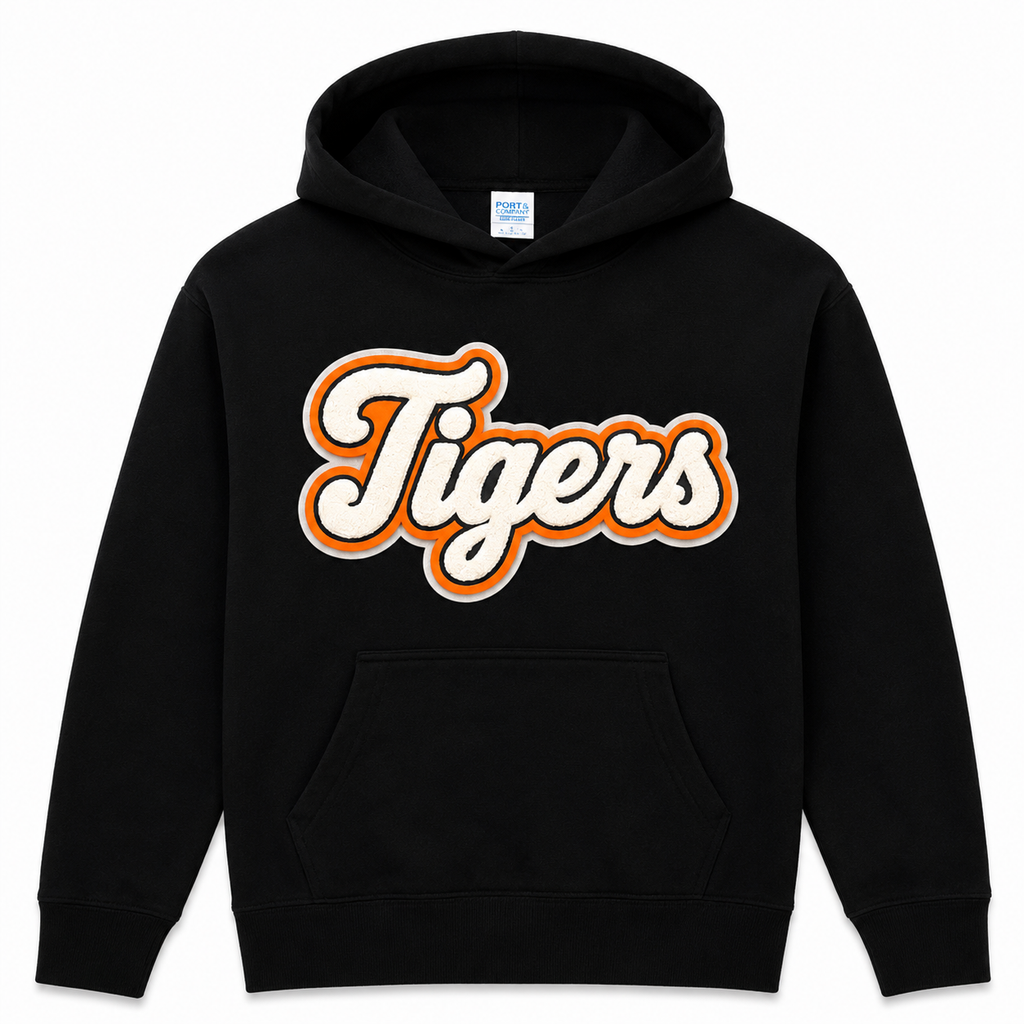 Youth Pick Your Team Chenille Patch Hoodie