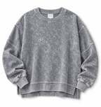 Acid Wash Pick Your Patch Crewneck