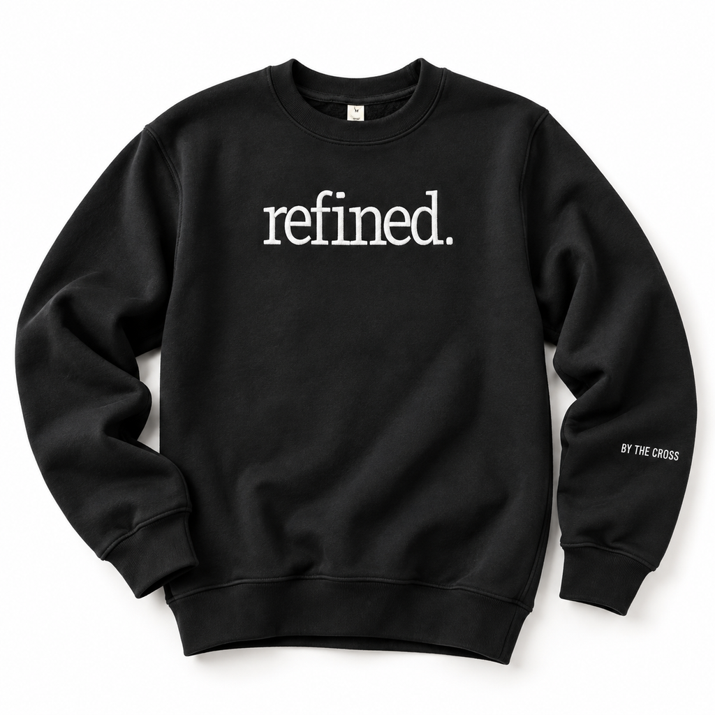 Refined. Embroidered Crewneck