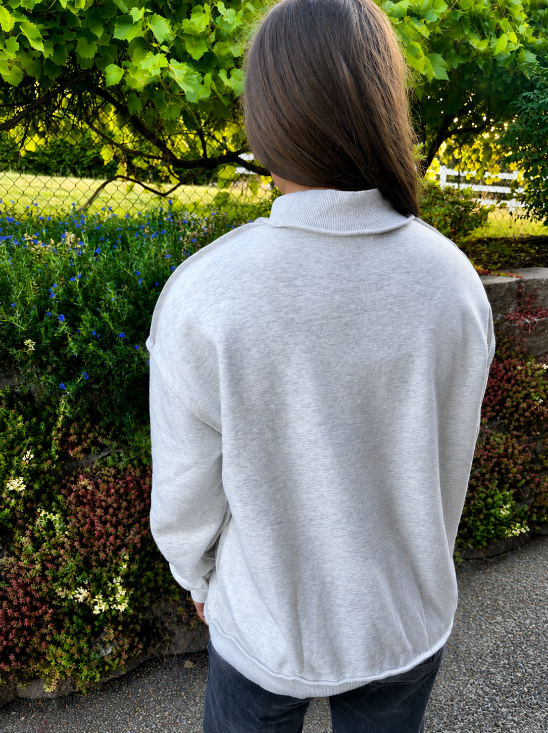 Pick Your Team Mock Neck Sweatshirt