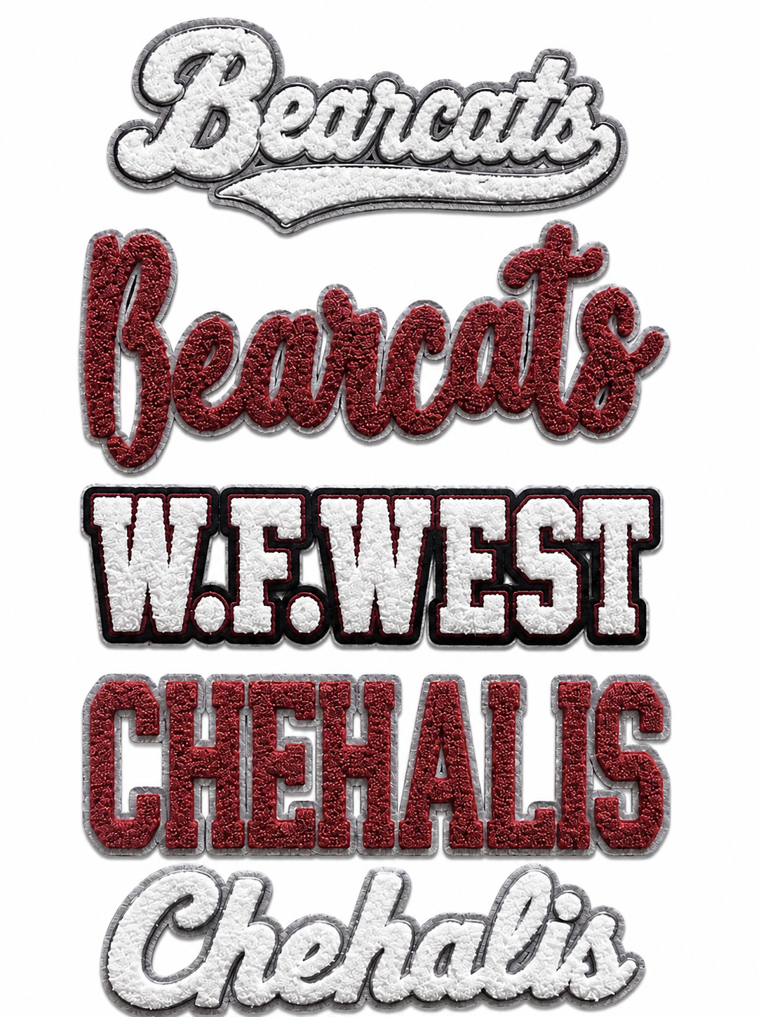 Youth Pick Your Team Chenille Patch Hoodie