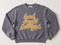 Hard Fought Hallelujah Corded Crewneck | Christian Sweatshirt