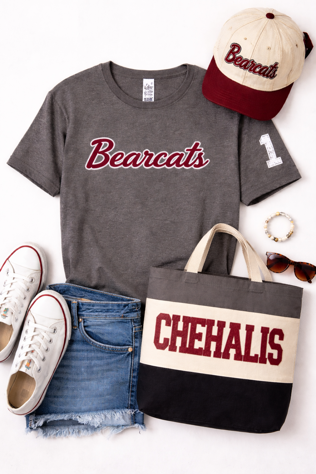 Bearcats Unisex Tee – Custom Sleeve Option