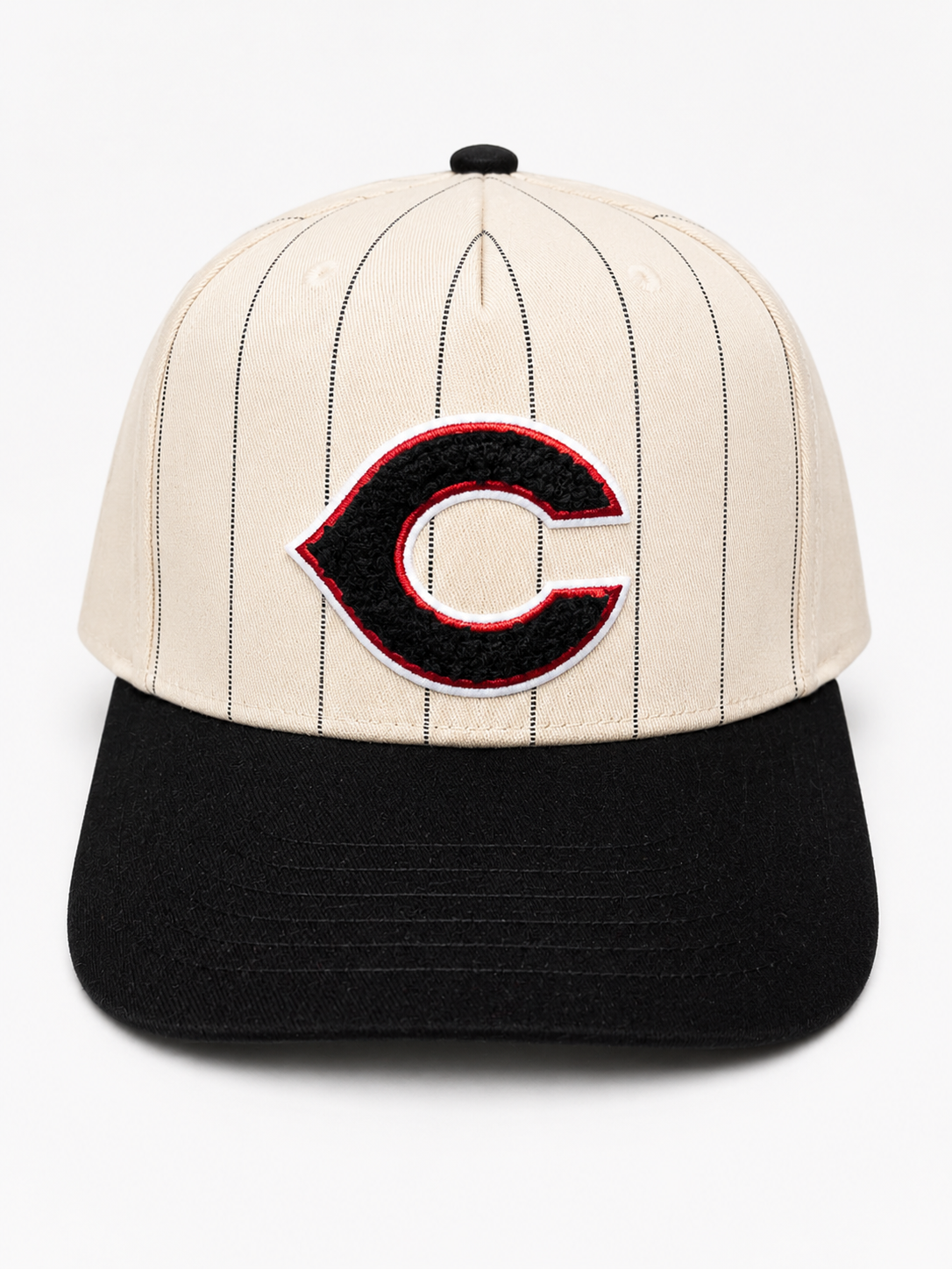 CC Black Pinstripe Two-Tone Bearcats Hat
