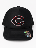 Black Bearcats Magna Pony® Foam Trucker Hat