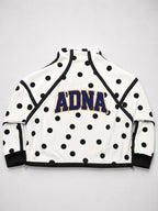 Black & White Polka Dot Game Day Pullover