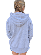 Half Button Hooded Pullover