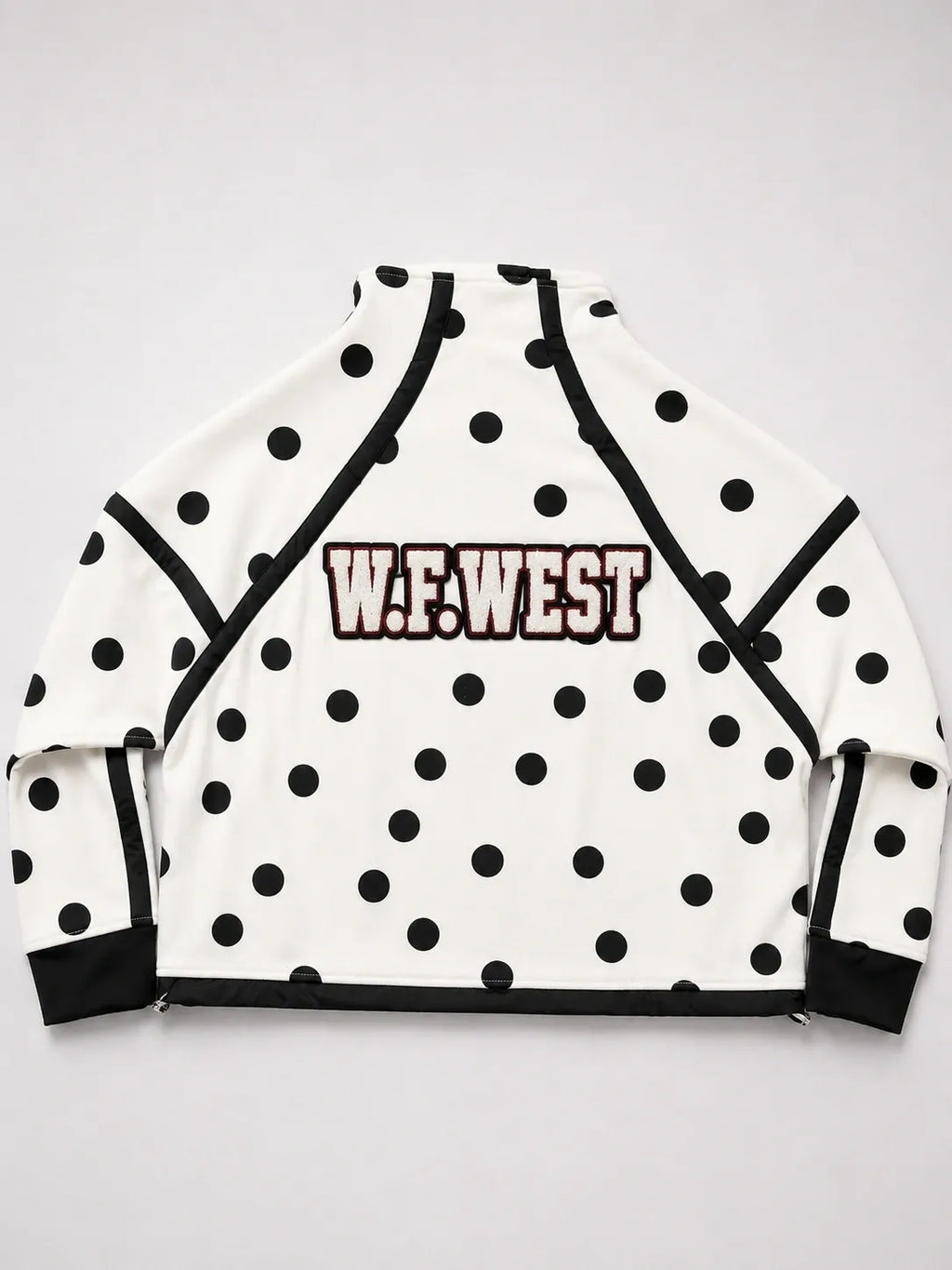Black & White Polka Dot Game Day Pullover