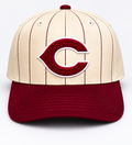 CC Maroon Pinstripe Two-Tone Bearcats Hat