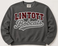 Lintott Bobcats Lane Seven Crewneck in Stone