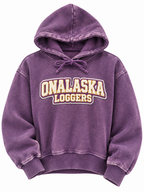 Onalaska Loggers Acid Wash Matching Set – Violet