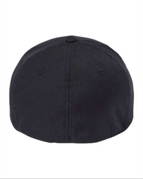 Black Flexfit® Fitted Hat