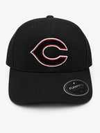 Black Flexfit® Fitted Hat