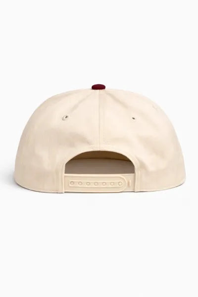 Bearcats Vintage Snapback Hat – Cream & Maroon