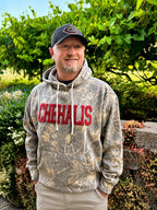 Pick Your Team Chenille Camo Hoodie | Boutique Game Day Style