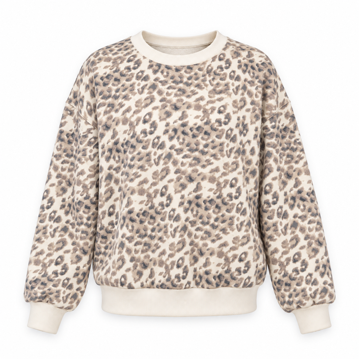 Jesus Loves You Leopard Crewneck