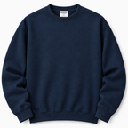 Navy Premium Crewneck Sweatshirt | Chenille Game Day Crewneck