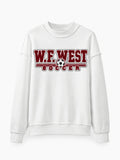W.F. West Soccer Mock-Neck Sweatshirt