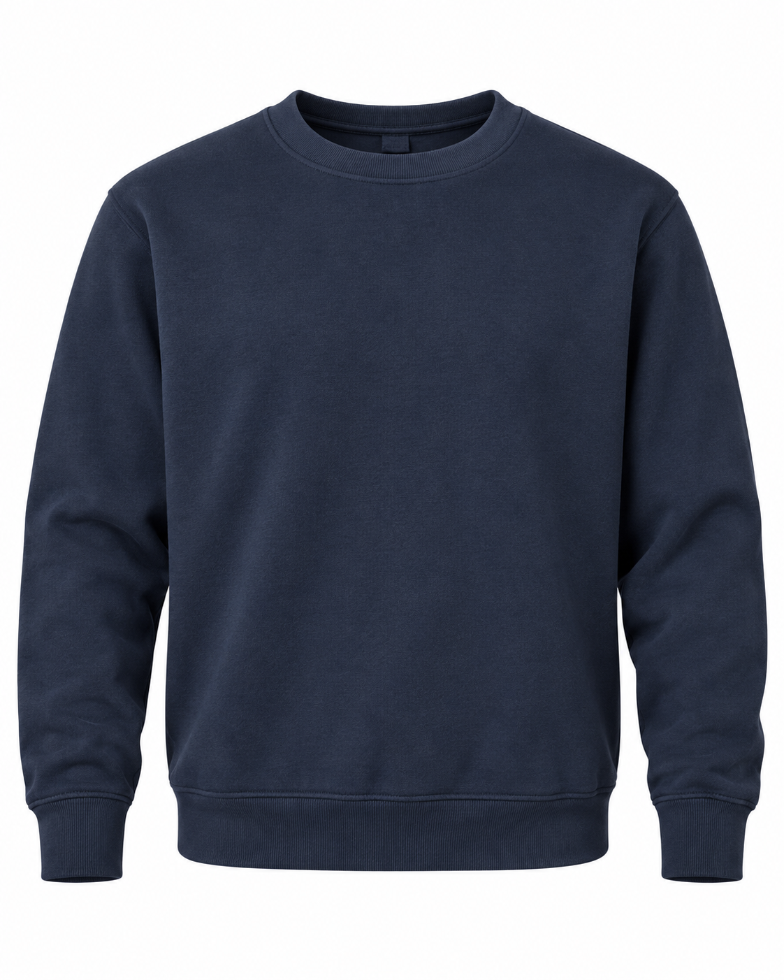 Youth Navy Premium Fleece Crewneck
